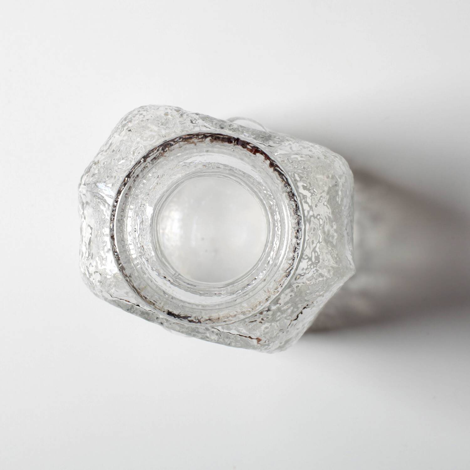 Pressed Glass Vase Flowers by Pavel Panek / Czech Republic / 1973