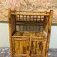 Vintage bamboo shelf