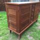 Vintage buffet René Gabriel in oak period reconstruction said of disaster victims