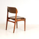 Rosewood and leather chair by Erik Buch for Oddense Maskinsnedkeri 1960