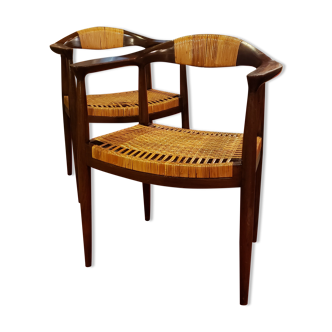 2 Colonial style chairs