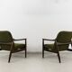 Pair Of Vintage Armchairs By Edmund Homa, Poland, 1960s