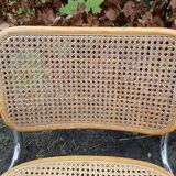 Suite of 4 vintage Chairs model Cesca designed by Marcel Breuer Design