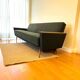 Vintage green sofa / sofa bed / couch