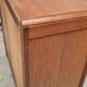 commode, chiffonier 1950 a 70 , bois teinté 85x87x55 tres bon etat