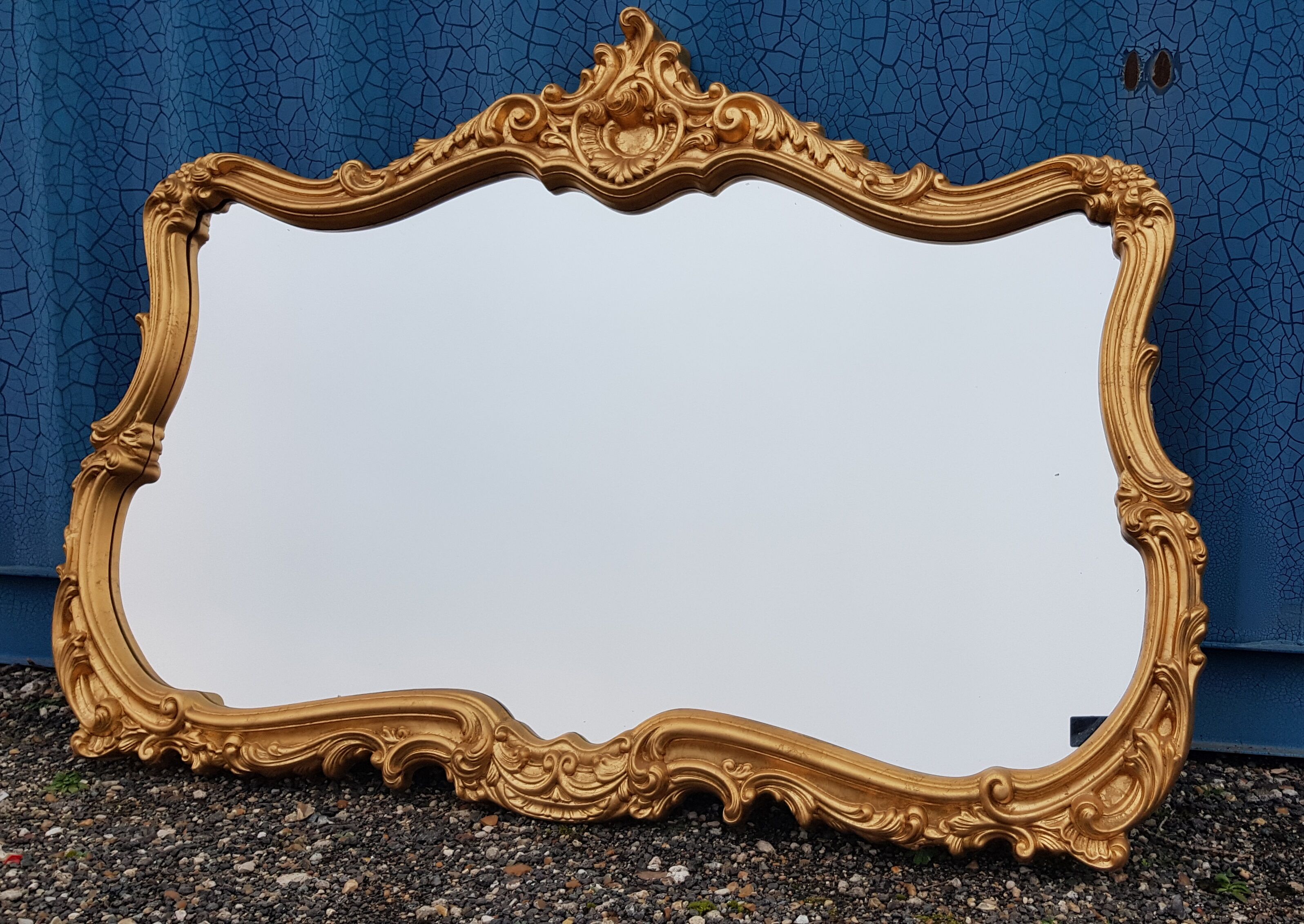 Baroque gilded mirror