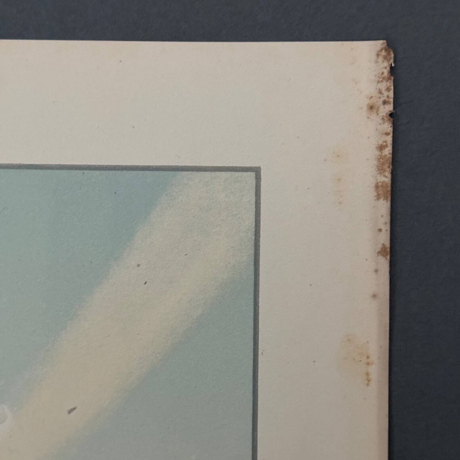 Lithograph by Henri Rivière The Enchantment of the Hours - The Rising Storm