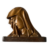 vierge en bois