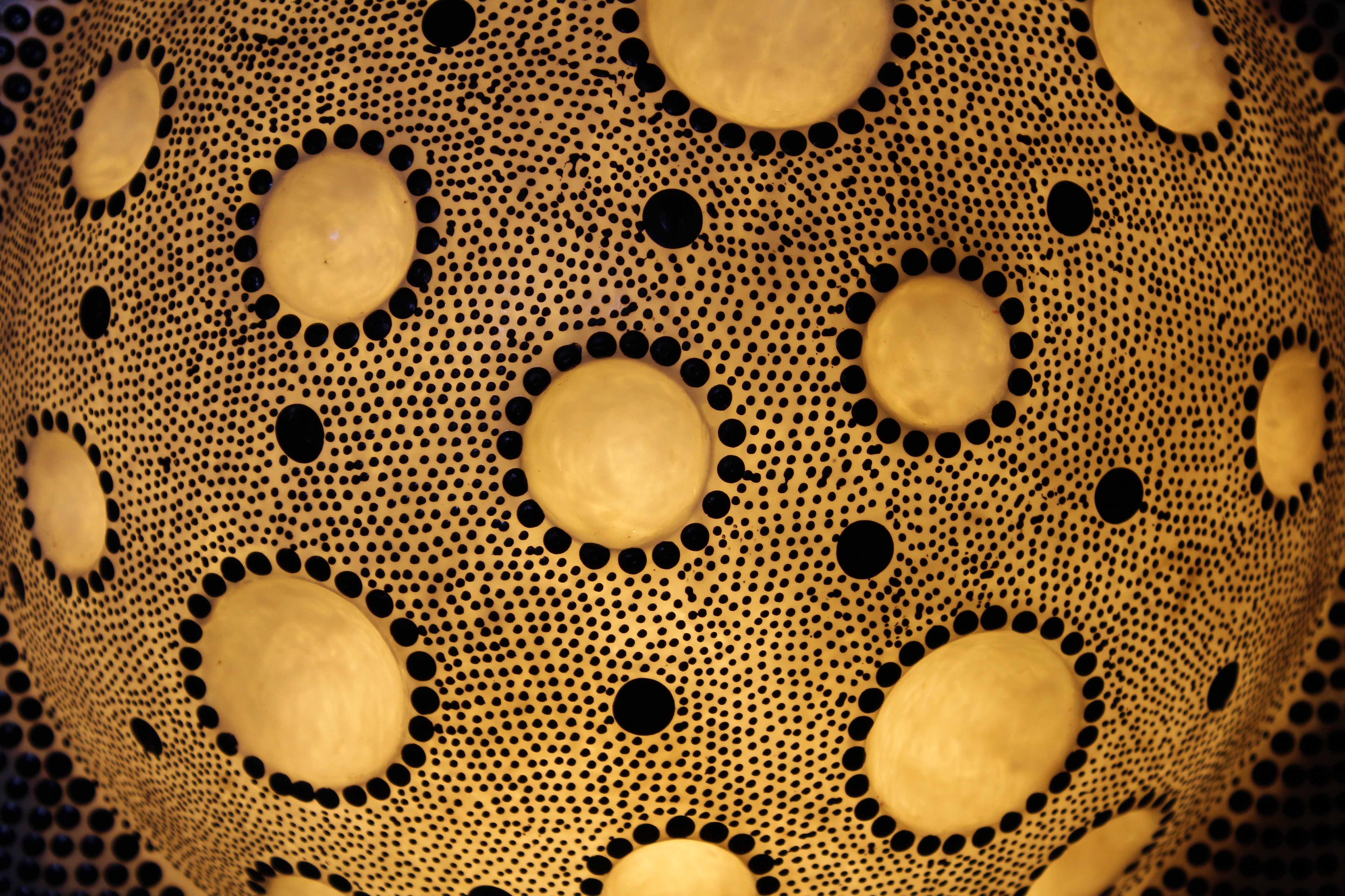 Table lamp space age