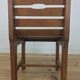Chaise à lattes de bois pour enfants