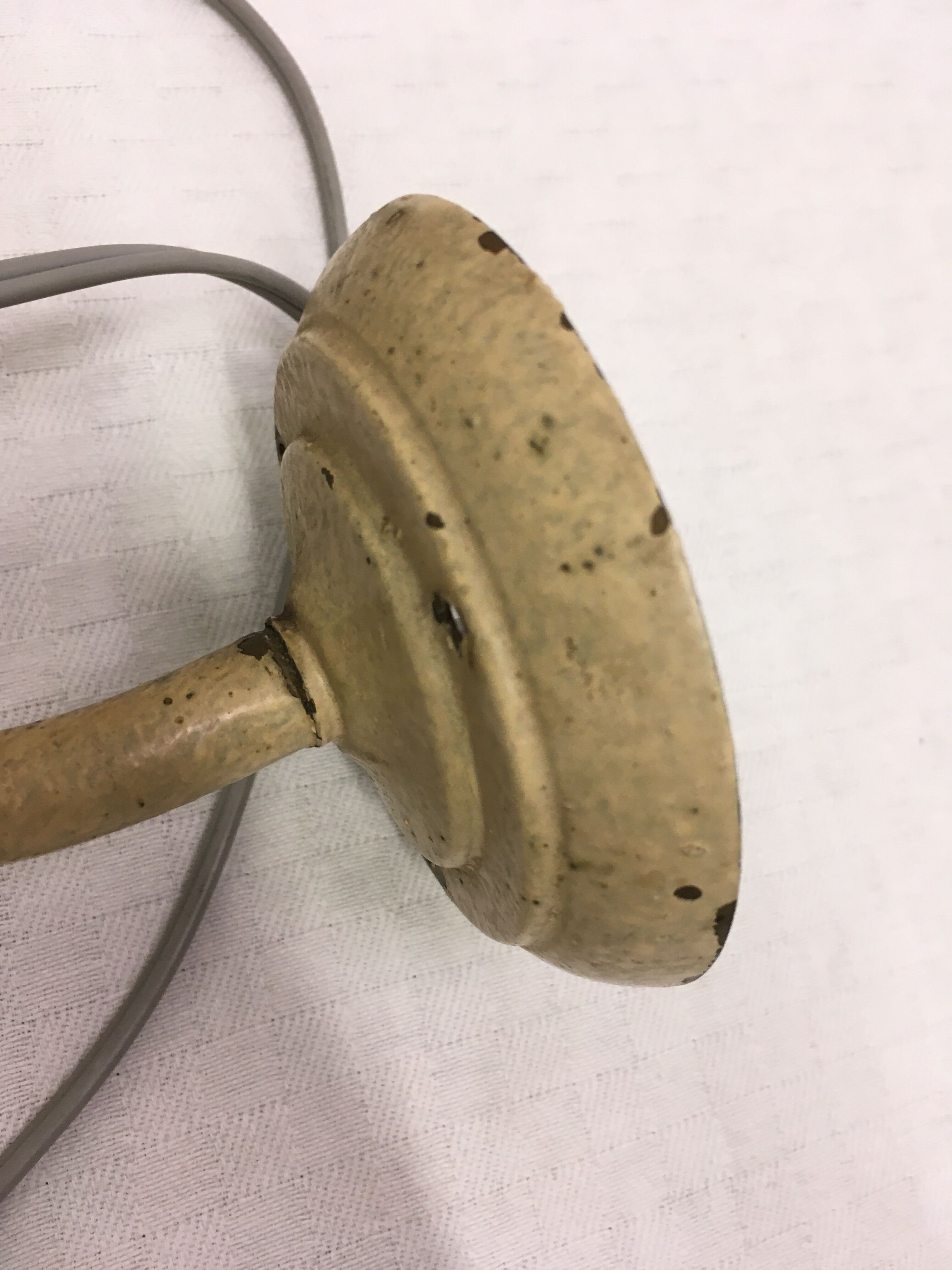 Wall lamp, art deco tulip colored glass