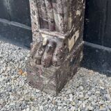 Charles X fireplace in Waulsort marble, early 19th century