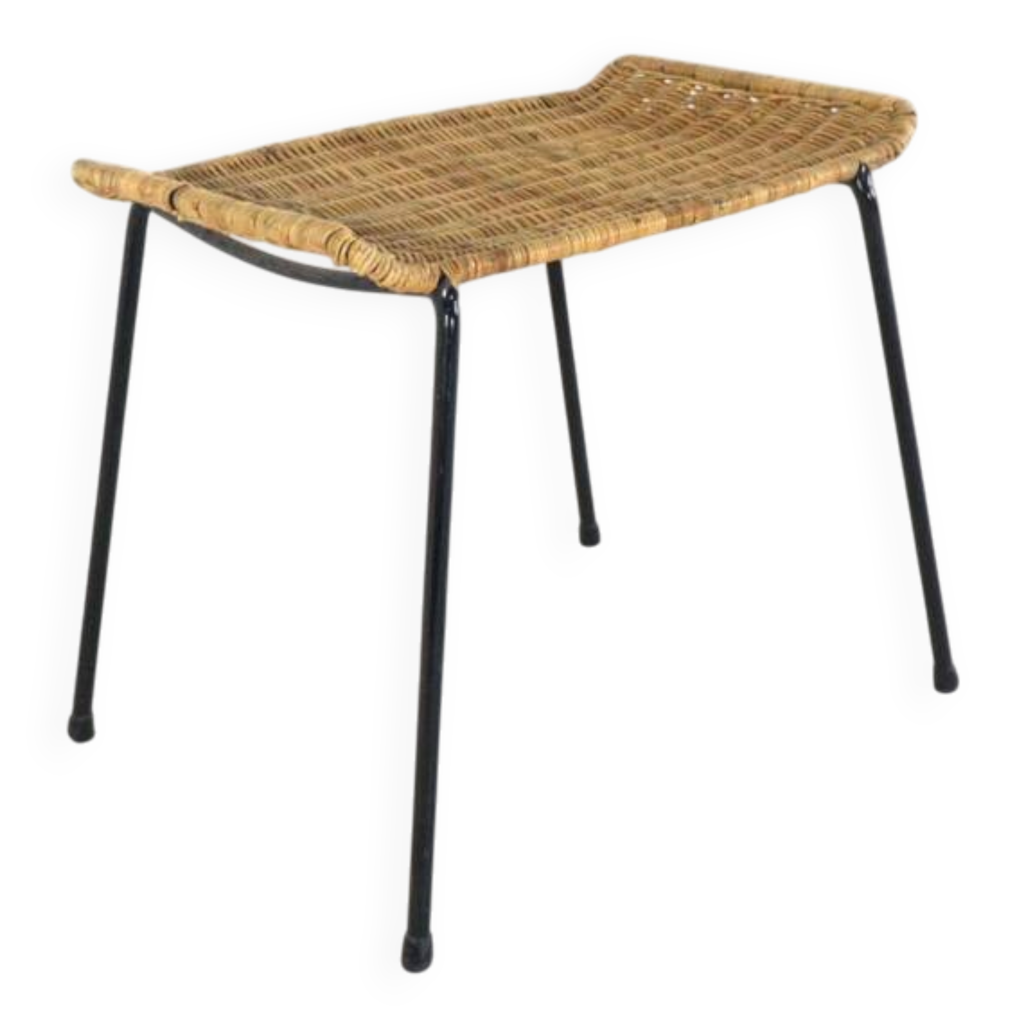 Gian Franco Legler footstool - vintage - mid century modern