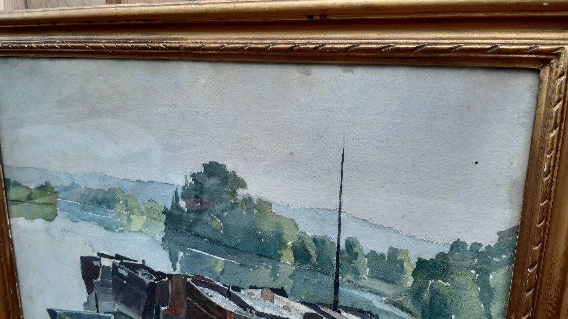 Banks of the Seine by Marcelle Fondeur-Cuby 1929