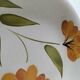 Large vintage Italian plate – hand-painted floral decoration – Primula,