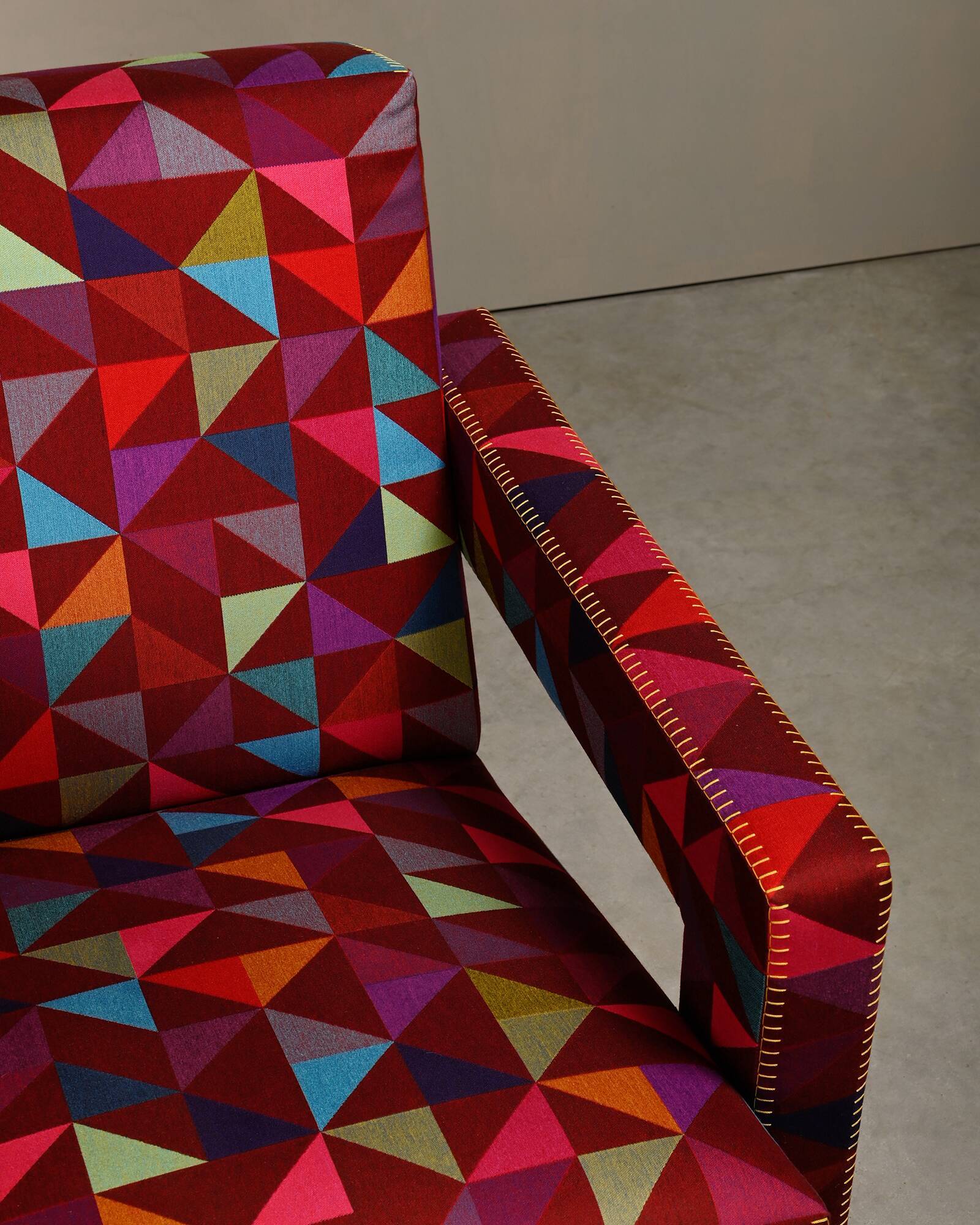 Gerrit T Rietveld Utrecht Armchair Limited Edition Boxblocks Bertjan Pot Cassina
