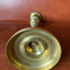 Antique bronze candle holder - XIXth