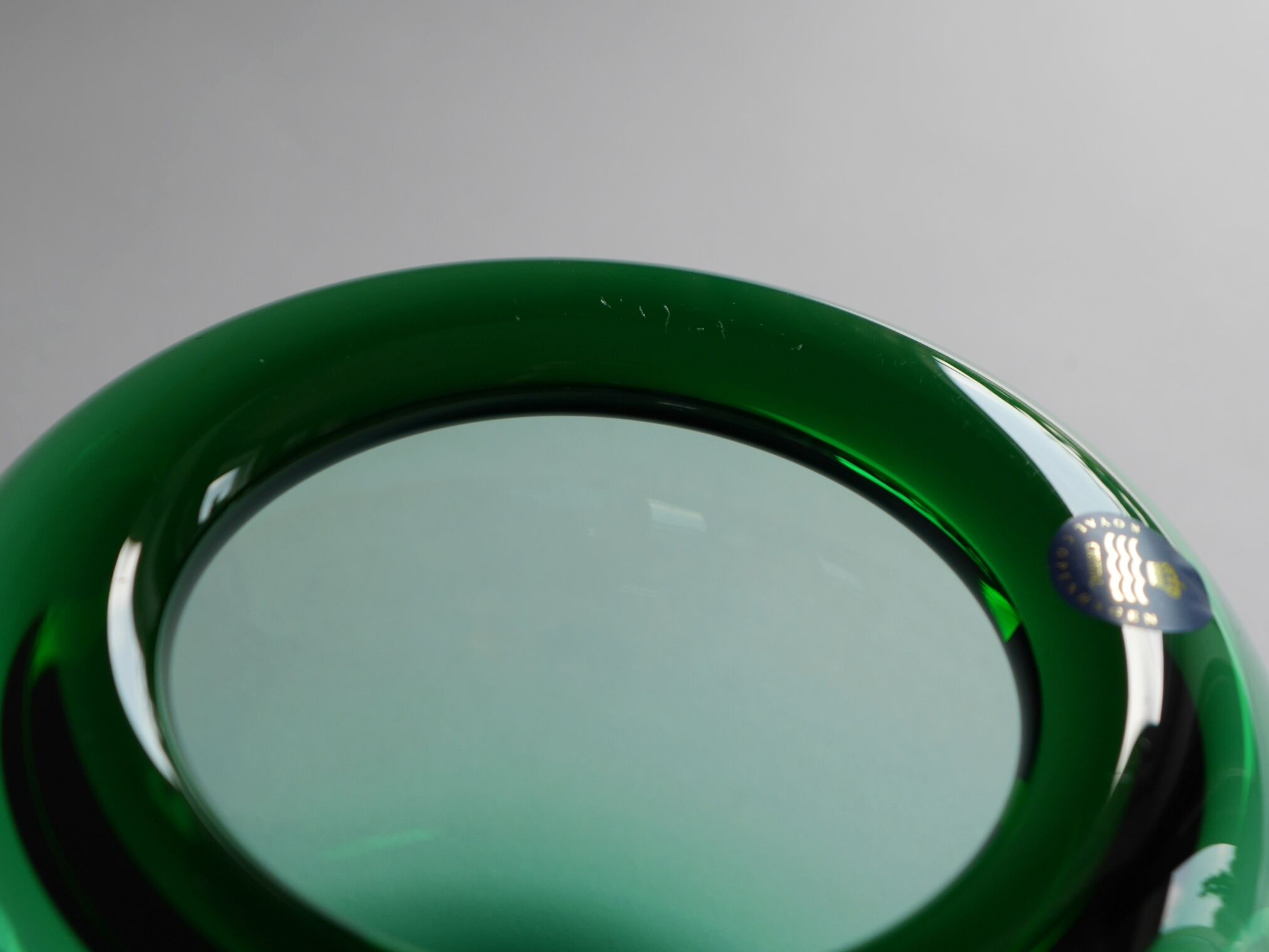 Danish provence bowl by Per Lütken for Holmegaard, 1950s