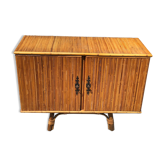 Sideboard in split bamboo