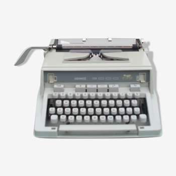 Typewriter Hermes with bag