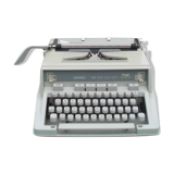 Typewriter Hermes with bag