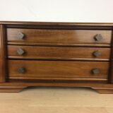 Safe cabinet 3 drawers for silver housewife