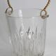 Vintage glass ice bucket
