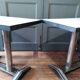 Two bistro tables 1960