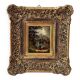 Heinrich berger, original oil painting framed, landscape image