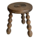 Antique wooden tripod stool