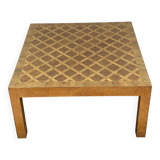 Italian Inlay Walnut Coffee Table