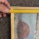 Tableau Paysage animé au lac – Huile signée