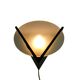 Lacri design - Space Age - wall lamp - glass - metal - post modern - 80's