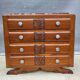 Commode Art Déco 1930 et marbre rose en retrait