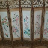 Chinese bamboo screen