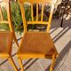 paire de chaises cannées, marque Stella