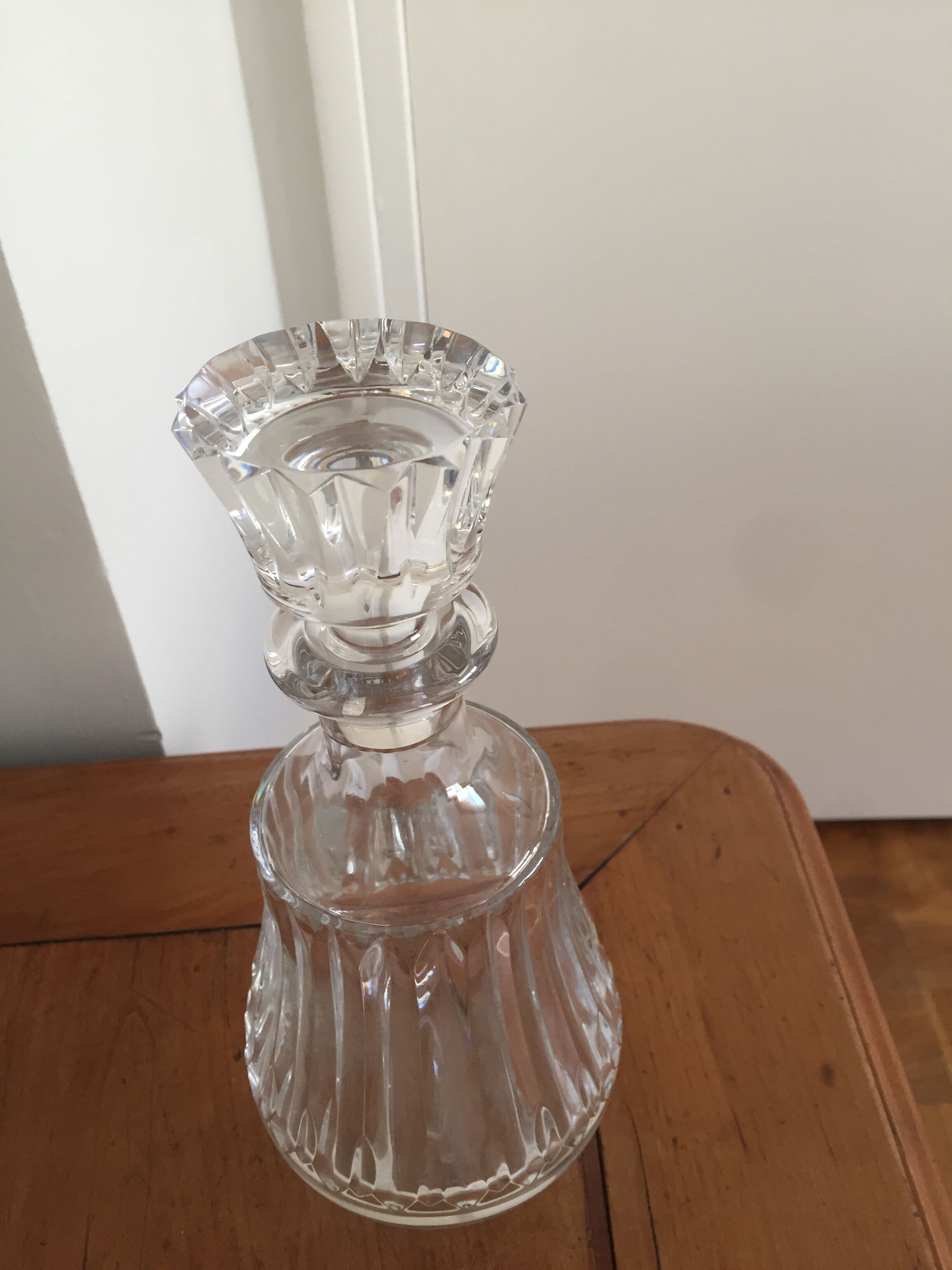 Daum crystal decanter