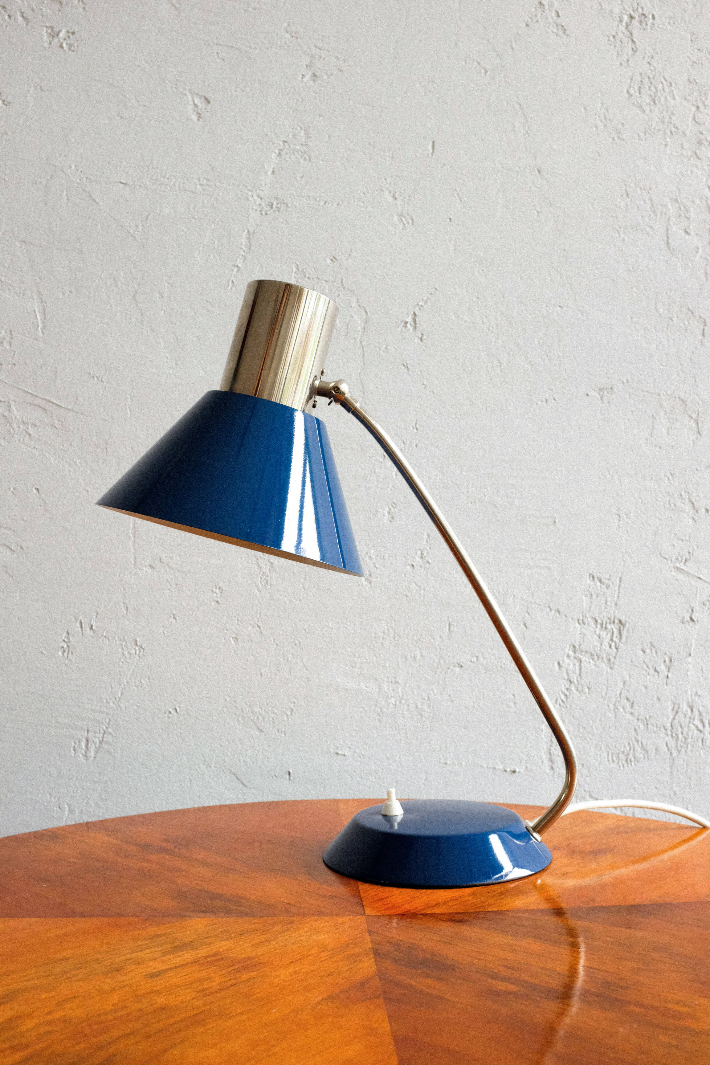 Vintage table lamp bz aka germany, 1960s