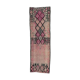 1960s Vintage Turkish Hand-Knotted Herki Runner