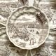Swiss landscape Italy 25-piece dinner and soup plates