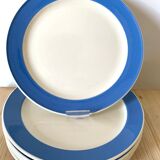 Blue plates