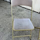 Pair of folding chairs