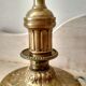 Lampe de chevet en bronze doré style Louis XVI