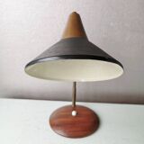 Design desk lamp with conical lampshade 1970