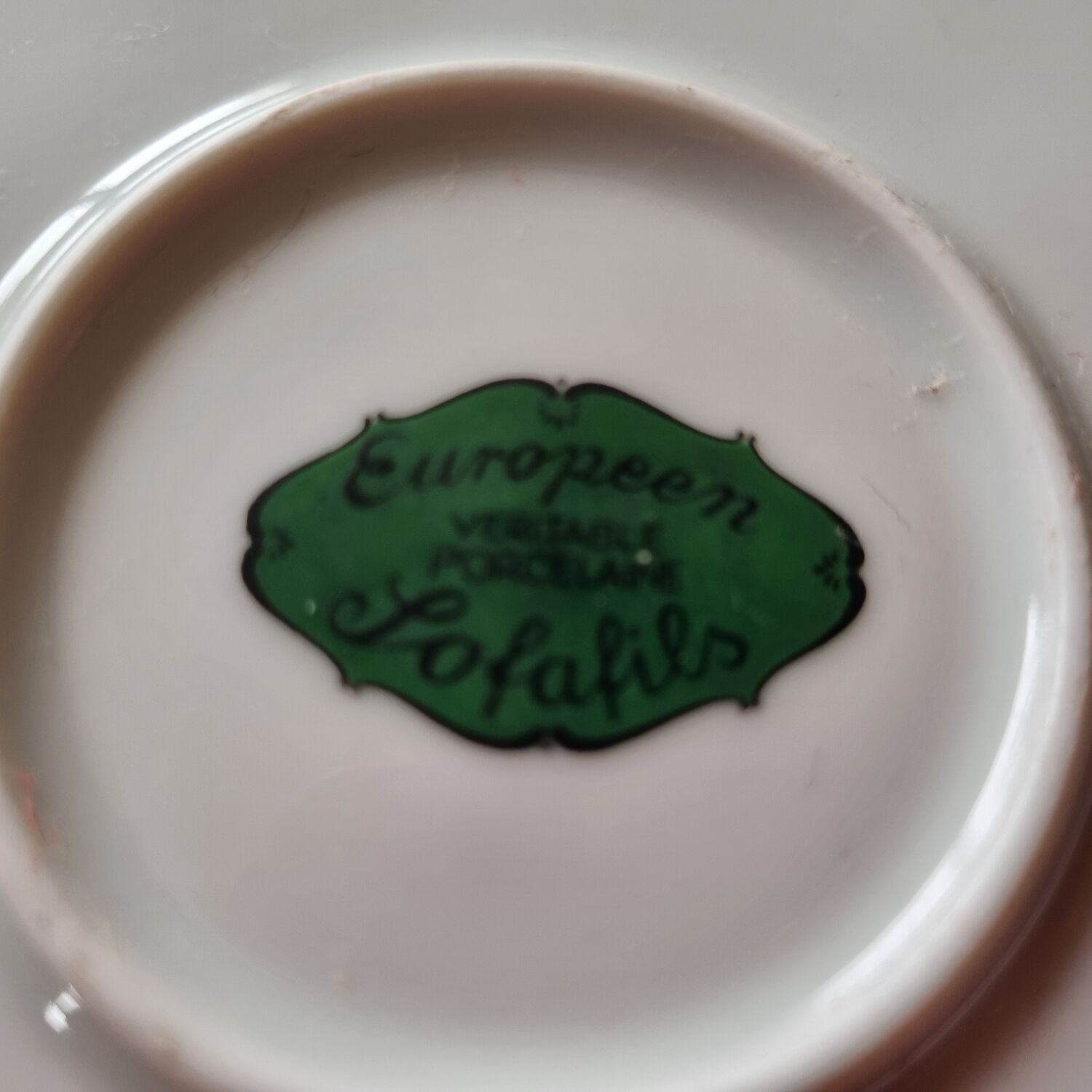 Table service of 108 pieces, Limoges porcelain, Sofafils