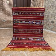 Tapis berbère marocain tissé à la main 100% laine