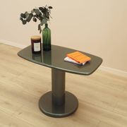 Grey coffee table, Italian design, 1970s, made in Italy