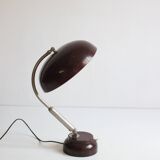 Metal Desk Lamp With Ring Light by Hala, the Netherlands 1950S