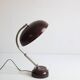Lampe de bureau en métal avec anneau lumineux par Hala, Pays-Bas, années 1950