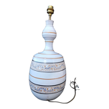 Enamel lamp foot